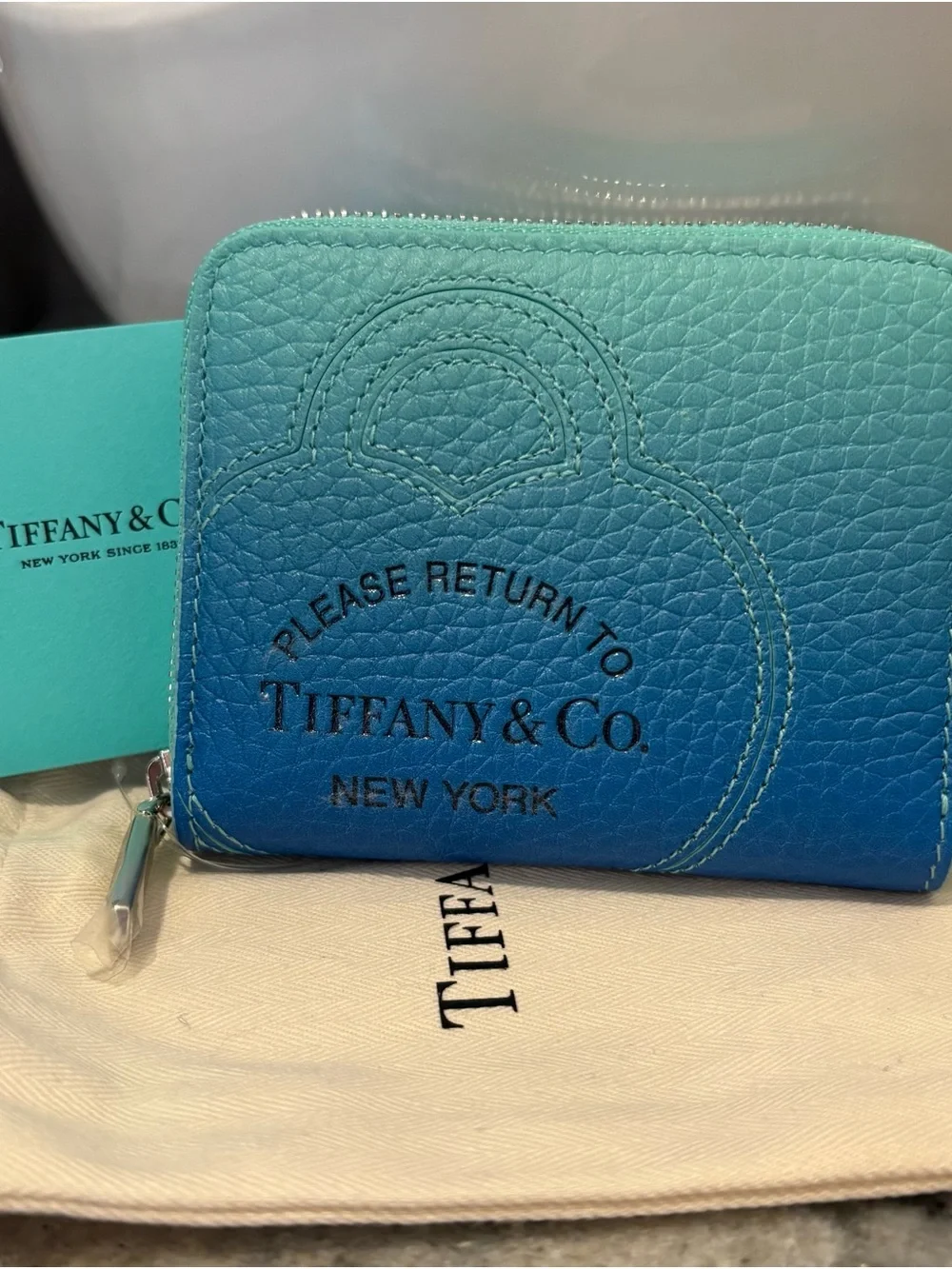 NWT Return to Tiffany Wallet